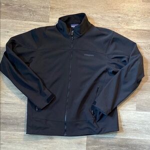 Patagonia mens XL black polartec zip up jacket